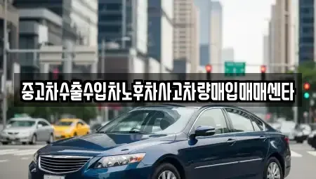 전라남도 장흥군 중고차매입 전문 중고차수출수입차노후차사고차량매입매매센타