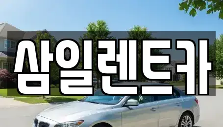 전라남도 해남군 해남읍 렌트카 전문 삼일렌트카