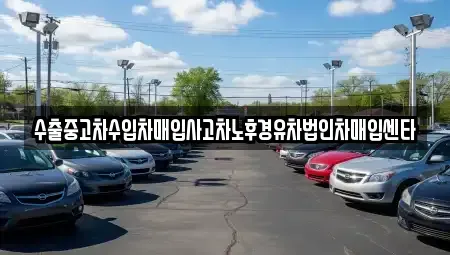 전라남도 해남군 해남읍 중고차매입 전문 수출중고차수입차매입사고차노후경유차법인차매입센타