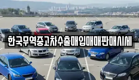 전북 김제시 교동 중고차 전문 한국무역중고차수출매입매매판매시세