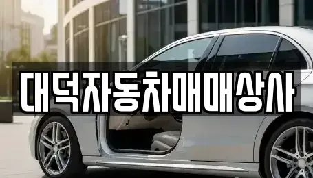 전북 완주군 용진읍 중고차매매 전문 대덕자동차매매상사