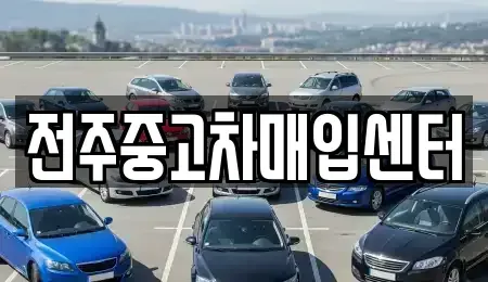 전북 완주군 이서면 중고차매매 전문 전주중고차매입센터