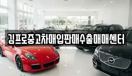 전북 익산시 갈산동 중고차 전문 김프로중고차매입판매수출매매센터