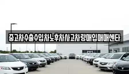 전북 익산시 갈산동 중고차 전문 중고차수출수입차노후차사고차량매입매매센타