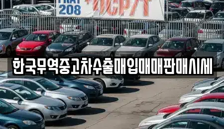 전북 익산시 부송동 중고차 전문 한국무역중고차수출매입매매판매시세