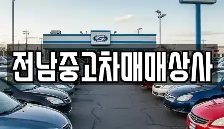 전북 전주시 덕진구 금상동 중고차매매 전문 전남중고차매매상사