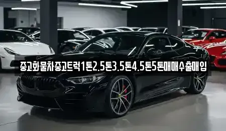전북 전주시 덕진구 금상동 중고차매입 전문 중고화물차중고트럭1톤2.5톤3.5톤4.5톤5톤매매수출매입