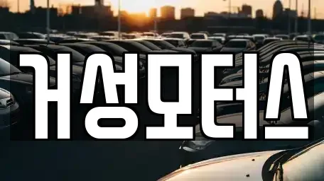 전북 전주시 덕진구 송천동2가 중고차 전문 거성모터스