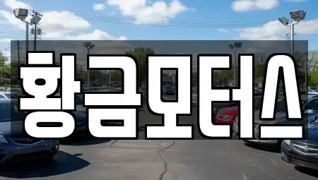 전북 전주시 덕진구 송천동2가 중고차 전문 황금모터스