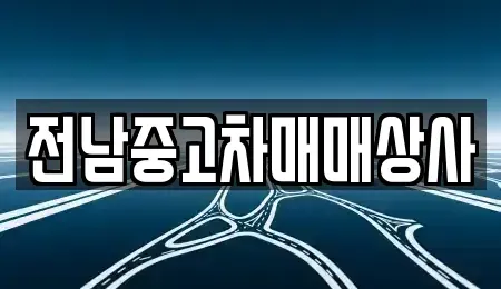 전북 전주시 완산구 풍남동3가 중고차 전문 전남중고차매매상사