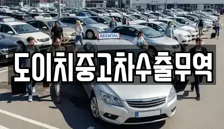 전북특별자치도 군산시 송창동 중고차매매 전문 도이치중고차수출무역
