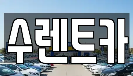 제주 제주시 내도동 렌트카 전문 수렌트카