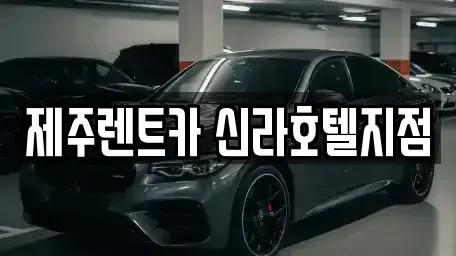 제주특별자치도 서귀포시 안덕면 렌트카 전문 제주렌트카 신라호텔지점