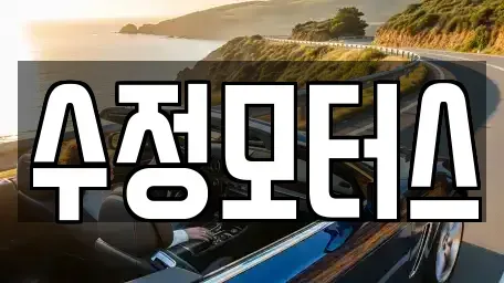 충남 보령시 신흑동 중고차매매 전문 수정모터스