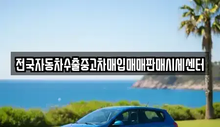충북 제천시 신동 중고차 전문 전국자동차수출중고차매입매매판매시세센터
