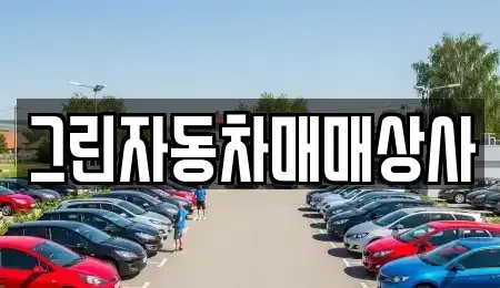 충북 청주시 흥덕구 석소동 중고차 전문 그린자동차매매상사