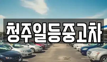 충북 청주시 흥덕구 석소동 중고차 전문 청주일등중고차
