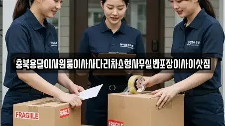 충북용달이사원룸이사사다리차소형사무실반포장이사이삿짐