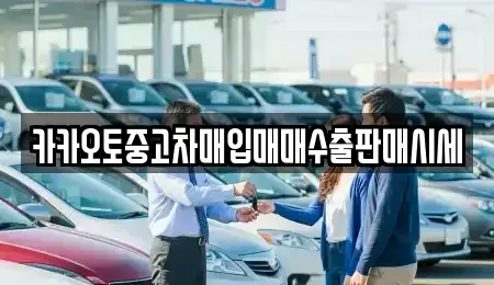 충청남도 공주시 계룡면 중고차매입 전문 카카오토중고차매입매매수출판매시세