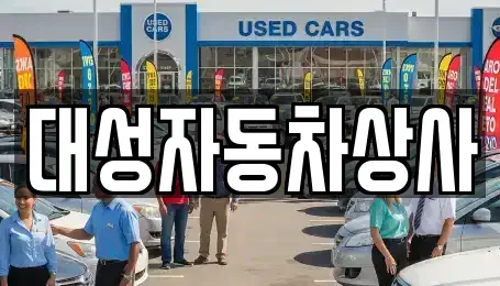 충청남도 공주시 우성면 중고차 전문 대성자동차상사
