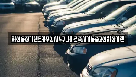 충청남도 논산시 강산동 렌트카 전문 저신용장기렌트카무심사누구나바로즉시가능중고신차장기렌