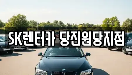 충청남도 당진시 수청동 장기렌트카 전문 SK렌터카 당진원당지점