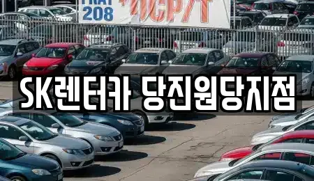 충청남도 당진시 채운동 렌트카 전문 SK렌터카 당진원당지점
