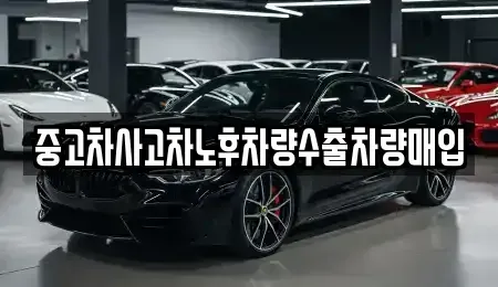 충청남도 부여군 남면 중고차매입 전문 중고차사고차노후차량수출차량매입