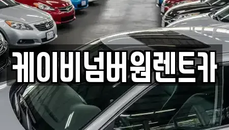 충청남도 부여군 장암면 렌트카 전문 케이비넘버원렌트카