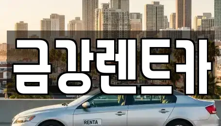충청남도 서산시 대산읍 렌트카 전문 금강렌트카