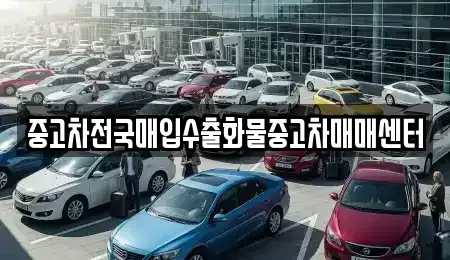 충청남도 서산시 대산읍 중고차매입 전문 중고차전국매입수출화물중고차매매센터