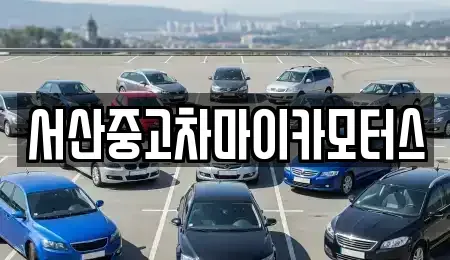 충청남도 서산시 인지면 중고차 전문 서산중고차마이카모터스