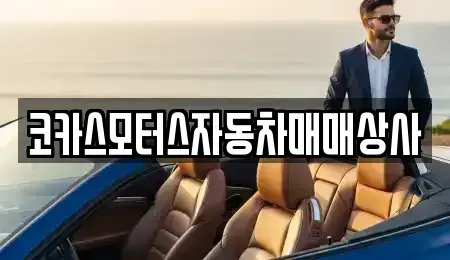 충청남도 서산시 인지면 중고차 전문 코카스모터스자동차매매상사