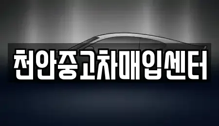 충청남도 천안시 동남구 성황동 중고차매입 전문 천안중고차매입센터