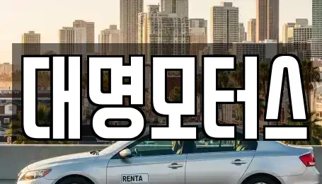 충청북도 옥천군 군서면 중고차 전문 대명모터스