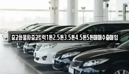 충청북도 청주시 상당구 금천동 중고차 전문 중고화물차중고트럭1톤2.5톤3.5톤4.5톤5톤매매수출매입