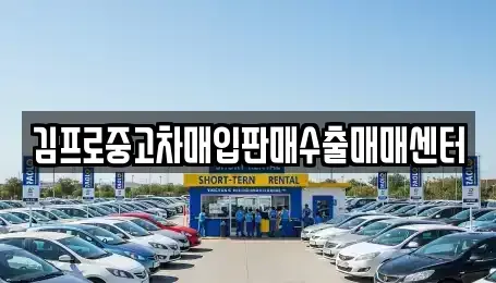 충청북도 청주시 청원구 내덕동 중고차매입 전문 김프로중고차매입판매수출매매센터