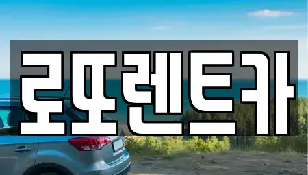 충청북도 충주시 앙성면 렌트카 전문 로또렌트카