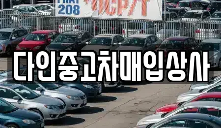 충청북도 충주시 용탄동 중고차매입 전문 다인중고차매입상사