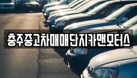 충청북도 충주시 직동 중고차매매 전문 충주중고차매매단지카맨모터스